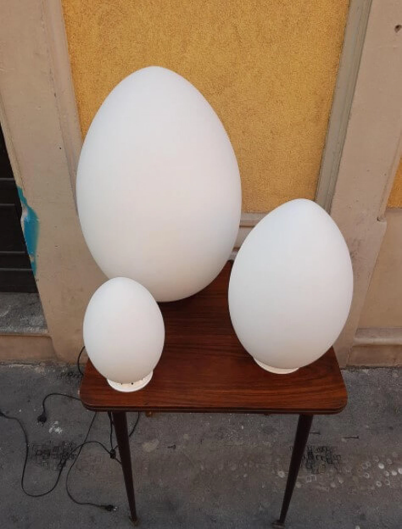 2646/1 table lamp in opaline glass and iron by Ben Swildens for Fontana Arte, 2000 1262264