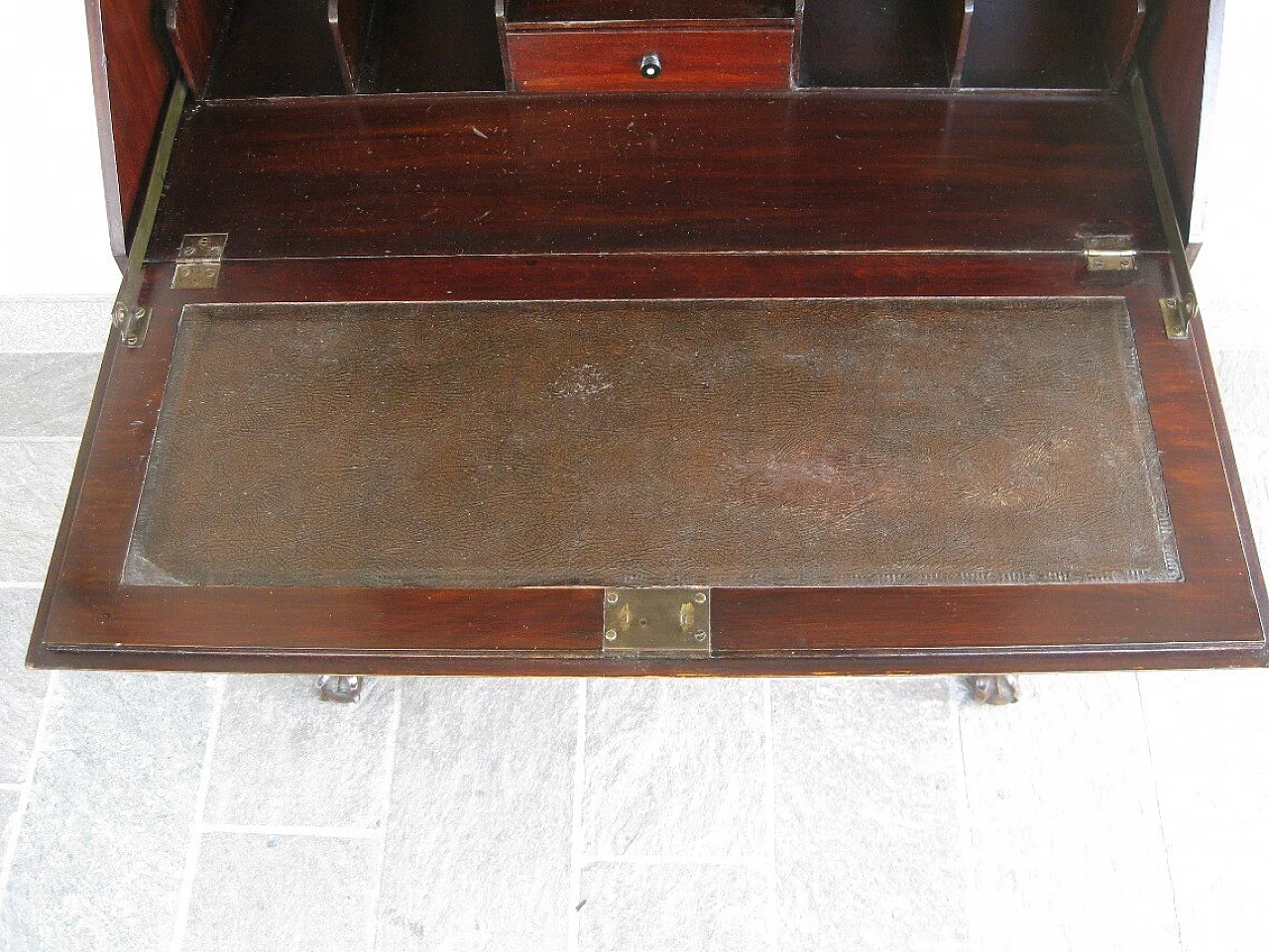 English mahogany bureau, late 19th century 1262539