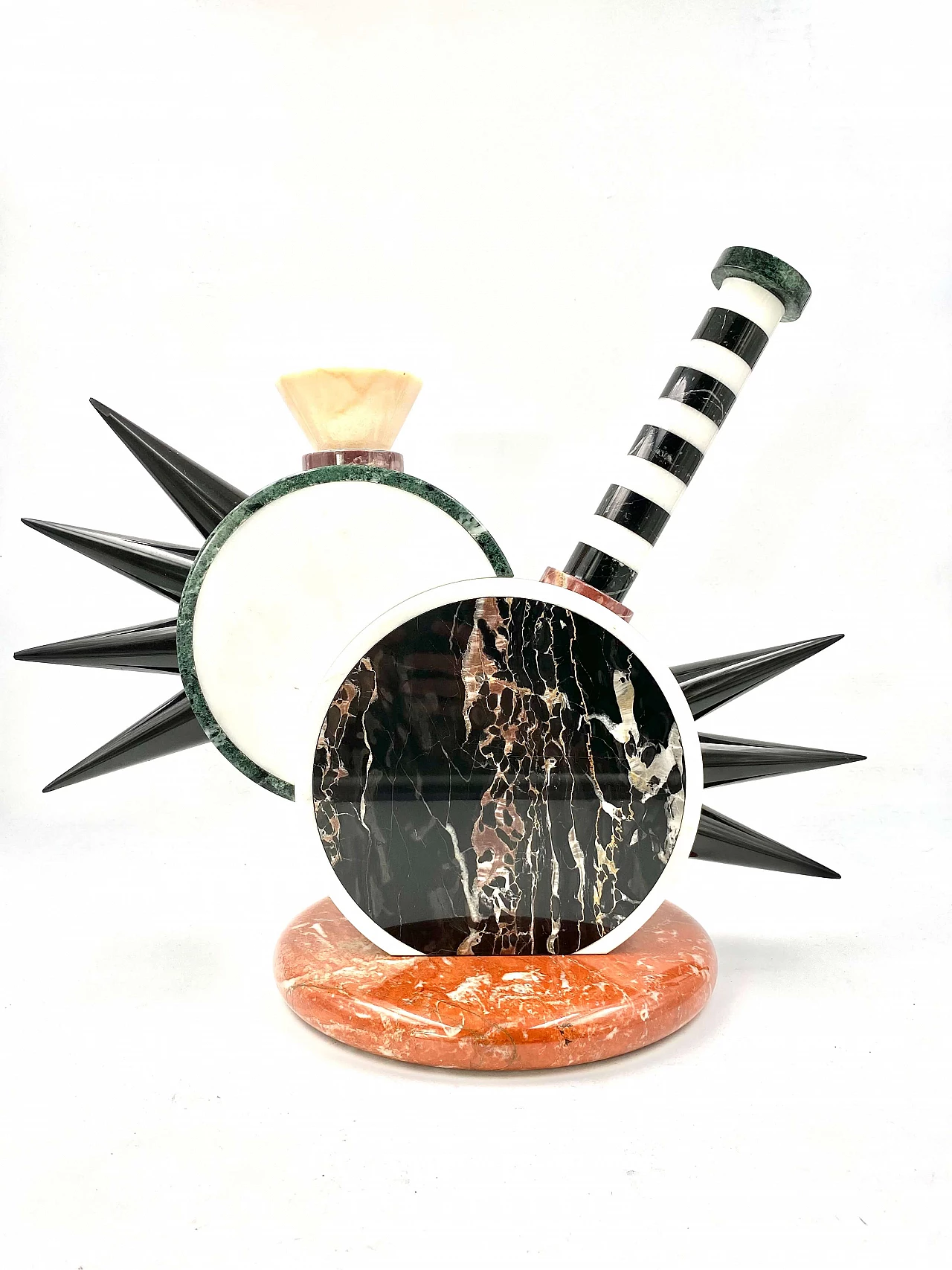 Michele de Lucchi, Sholapur, vaso scultura per Up & Up, Carrara, 1985 1262574