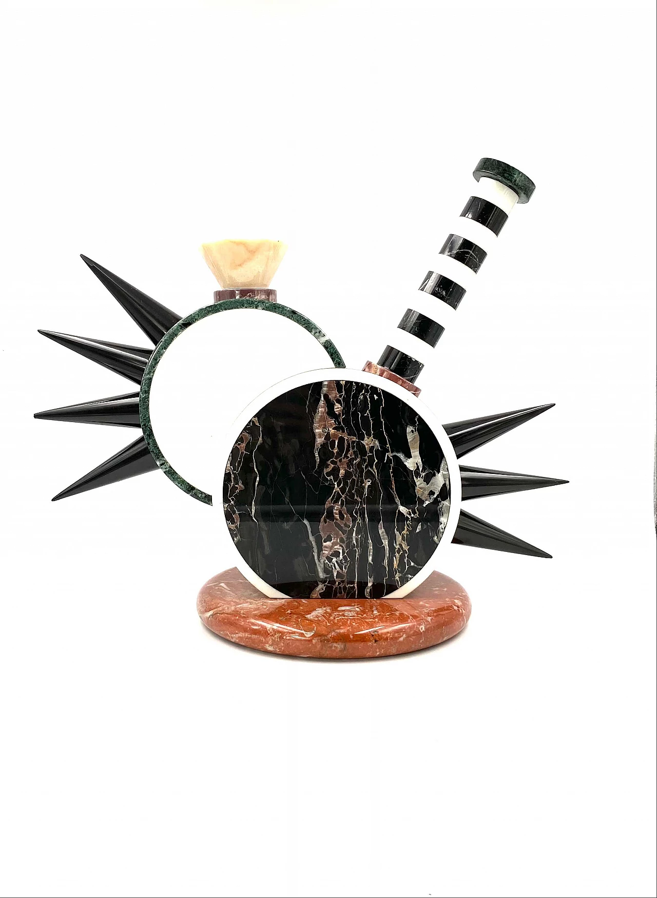 Michele de Lucchi, Sholapur, vaso scultura per Up & Up, Carrara, 1985 1262575