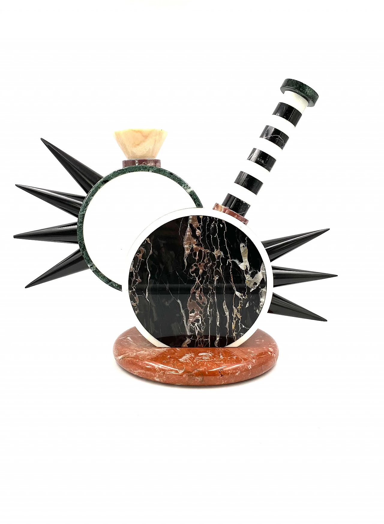 Michele de Lucchi, Sholapur, vaso scultura per Up & Up, Carrara, 1985 1262576