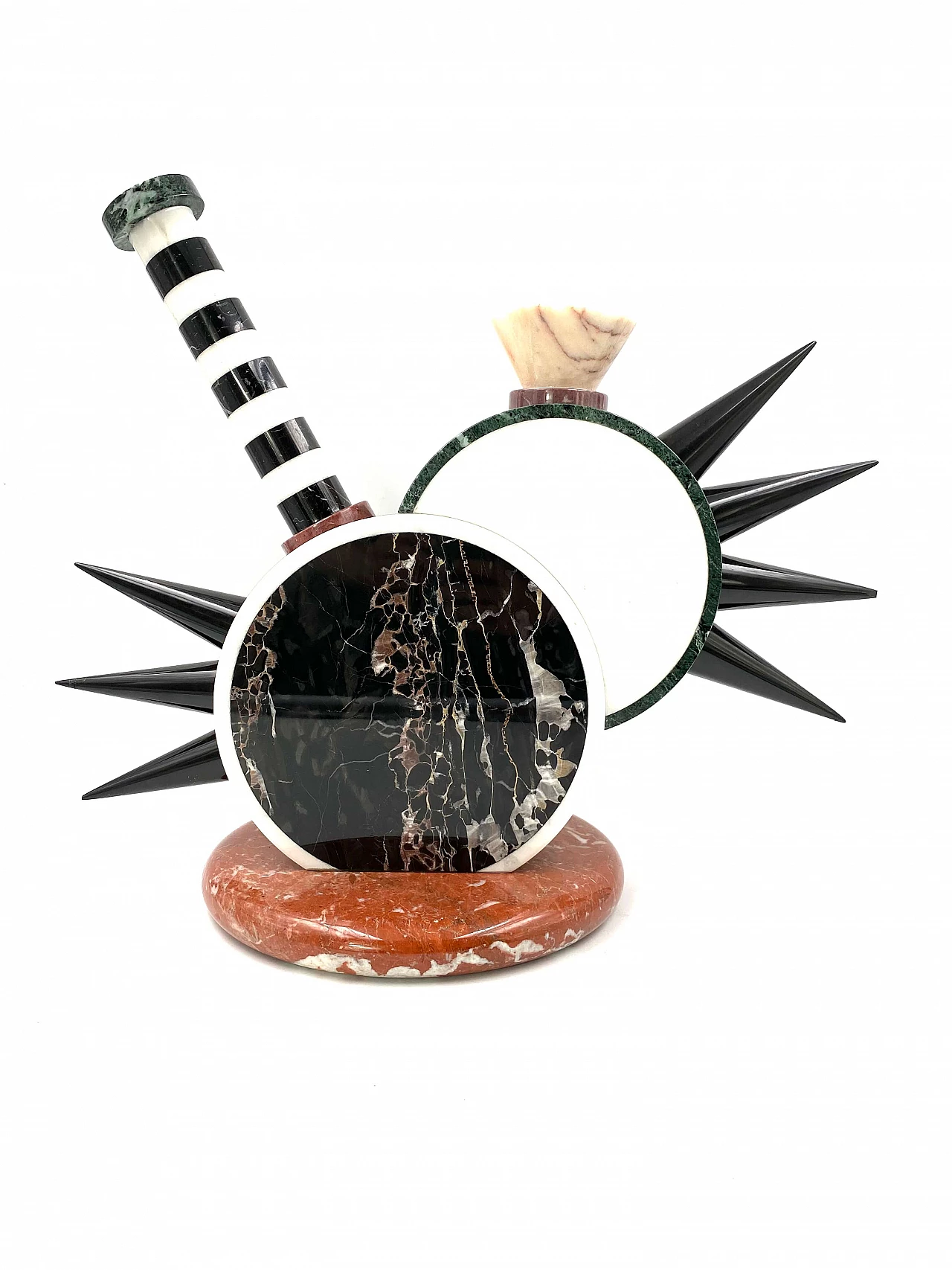 Michele de Lucchi, Sholapur, vaso scultura per Up & Up, Carrara, 1985 1262585