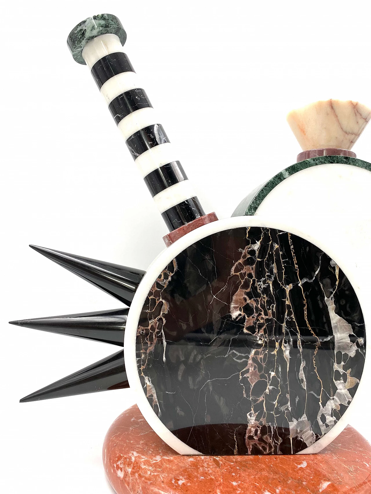 Michele de Lucchi, Sholapur, vaso scultura per Up & Up, Carrara, 1985 1262586