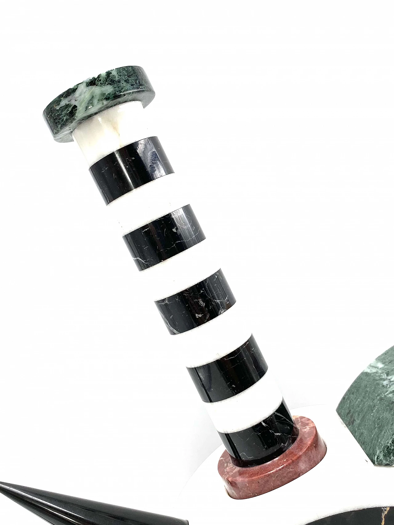 Michele de Lucchi, Sholapur, vaso scultura per Up & Up, Carrara, 1985 1262597