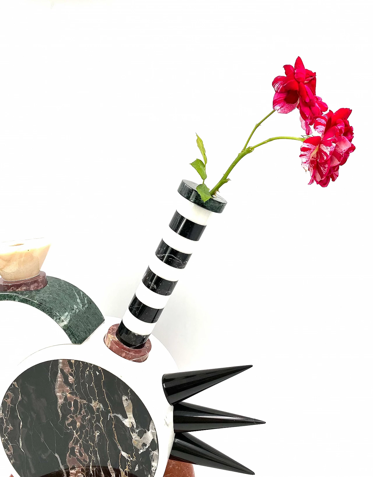 Michele de Lucchi, Sholapur, vaso scultura per Up & Up, Carrara, 1985 1262600