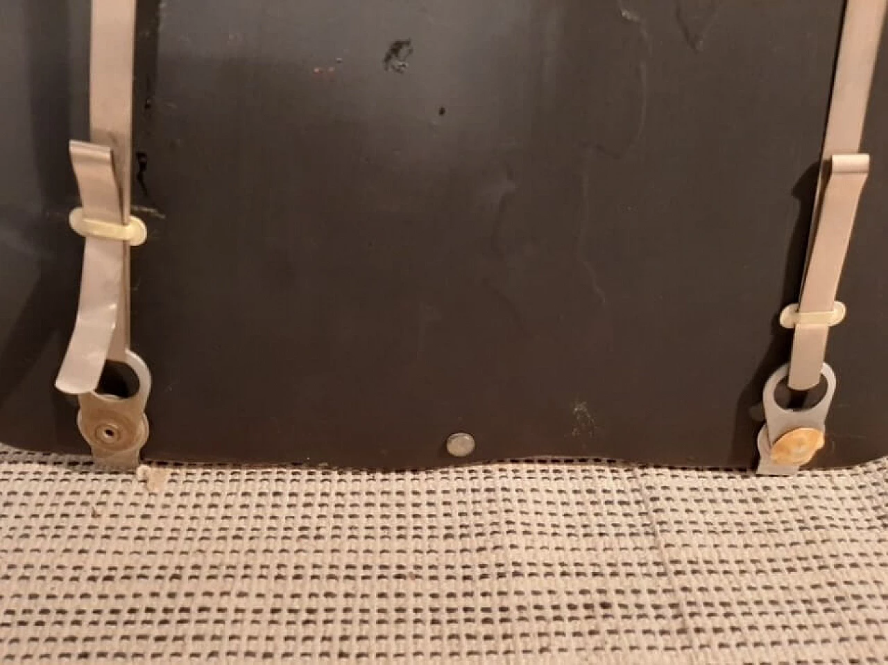 Placca decorativa con fiori in vetro e ferro di Duilio Barnabe per Fontana Arte, anni '50 1262669