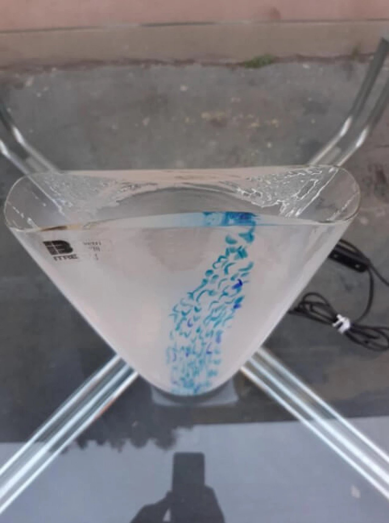 Lampada da tavolo in vetro di Murano e ferro di Itre Murano, anni '60 1262856