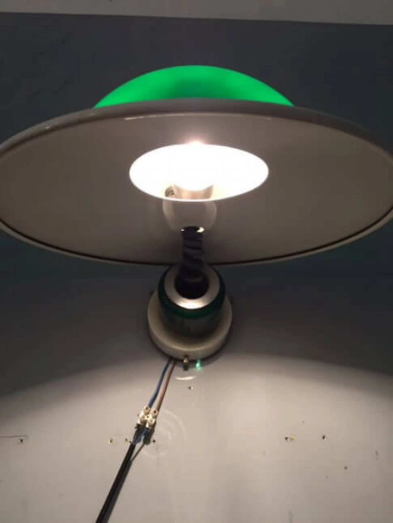 Ceiling lamp in brass and glass by Adam Tihany and Joseph Mancini for Foscarini, 80s 1263172