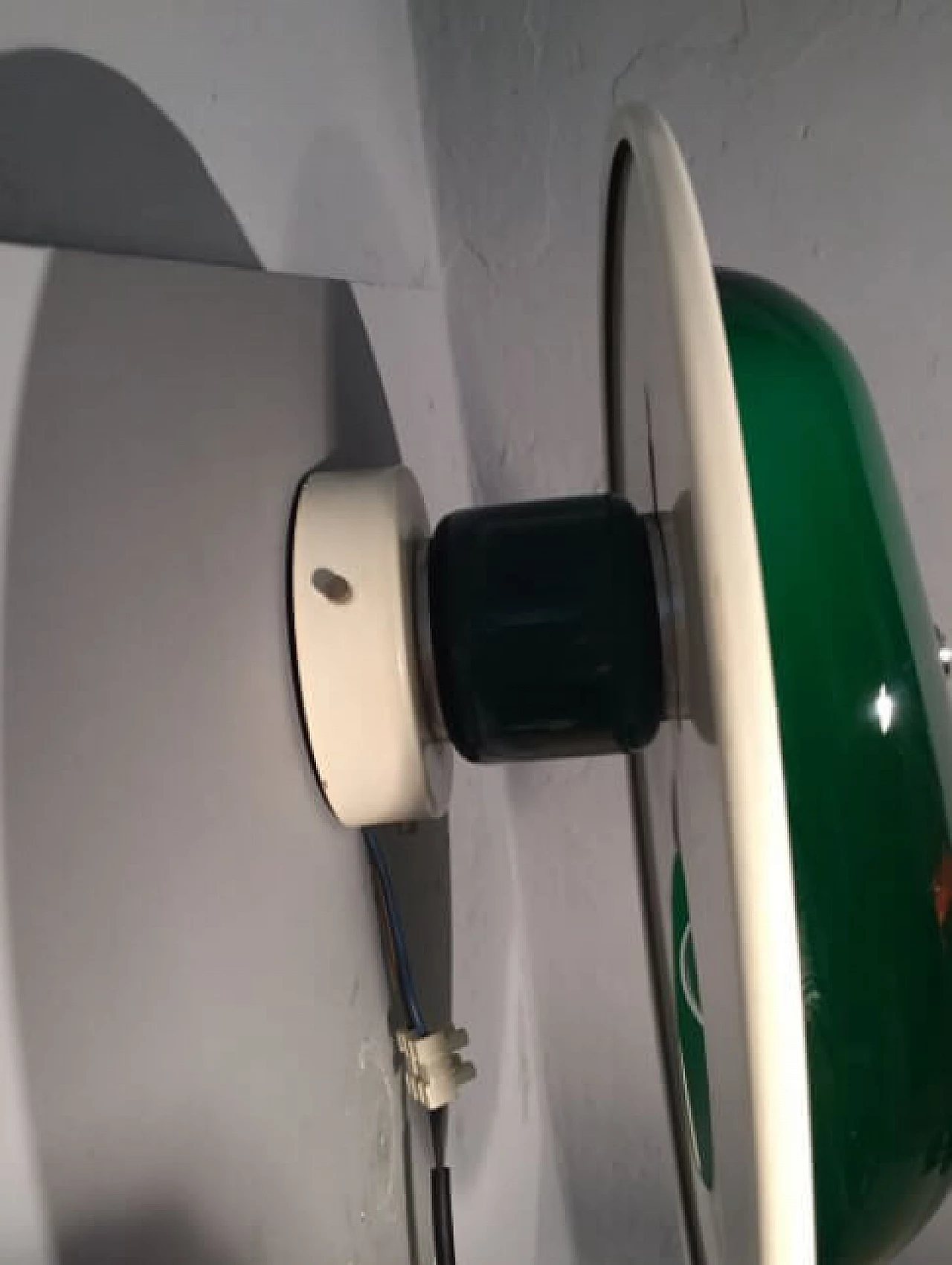 Ceiling lamp in brass and glass by Adam Tihany and Joseph Mancini for Foscarini, 80s 1263175