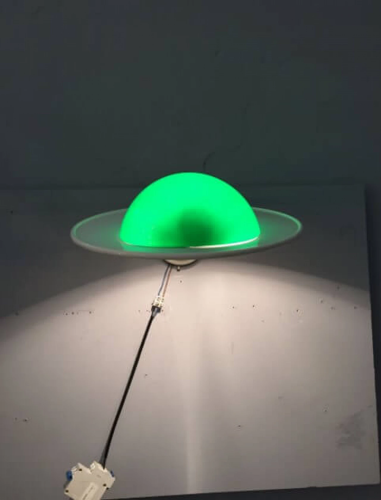 Ceiling lamp in brass and glass by Adam Tihany and Joseph Mancini for Foscarini, 80s 1263177