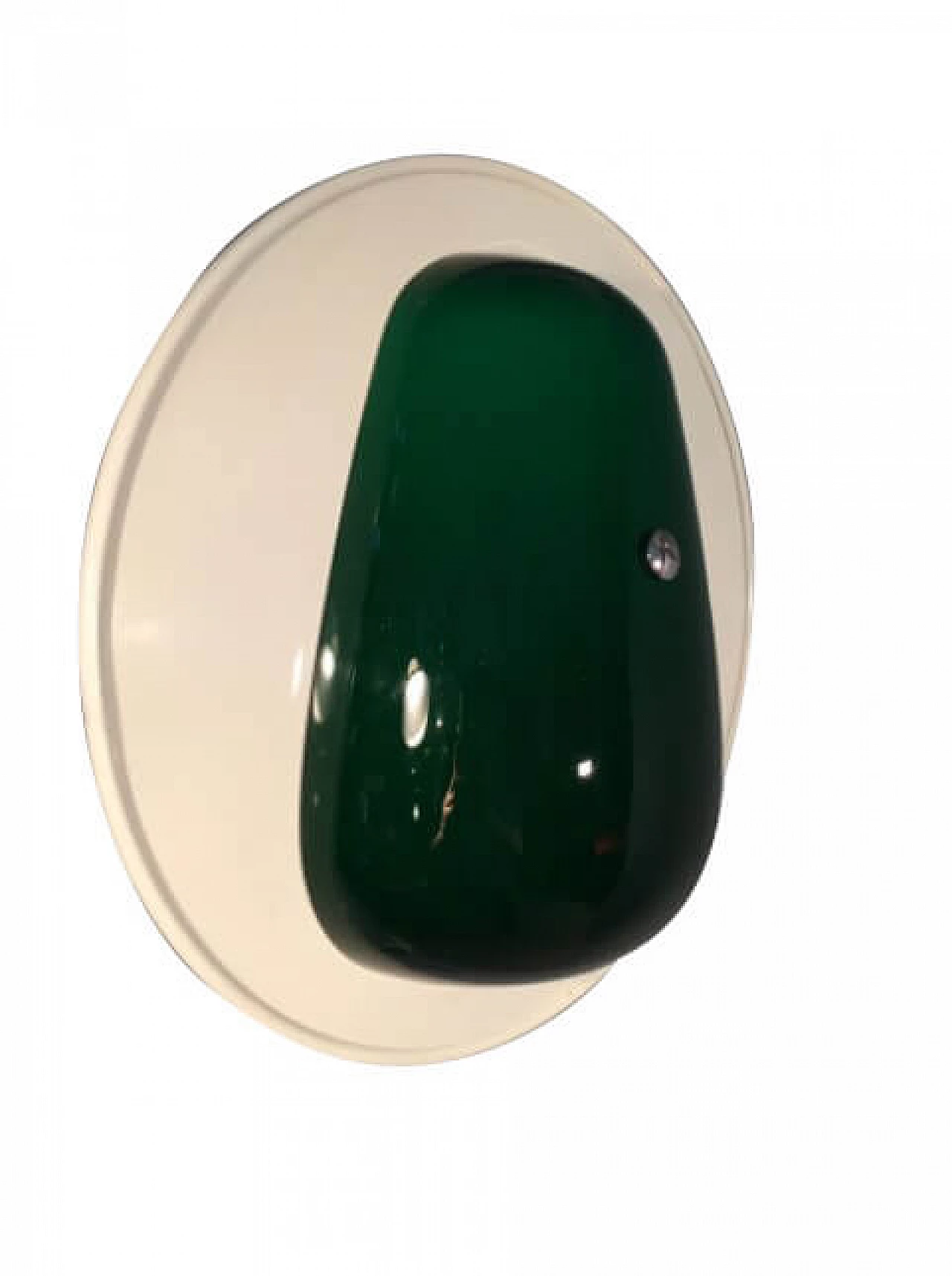 Ceiling lamp in brass and glass by Adam Tihany and Joseph Mancini for Foscarini, 80s 1263250