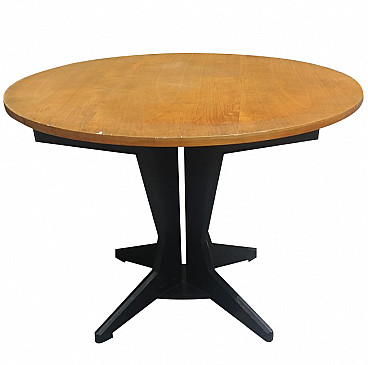 Table in wood by Franco Albini for Poggi Pavia, 50s