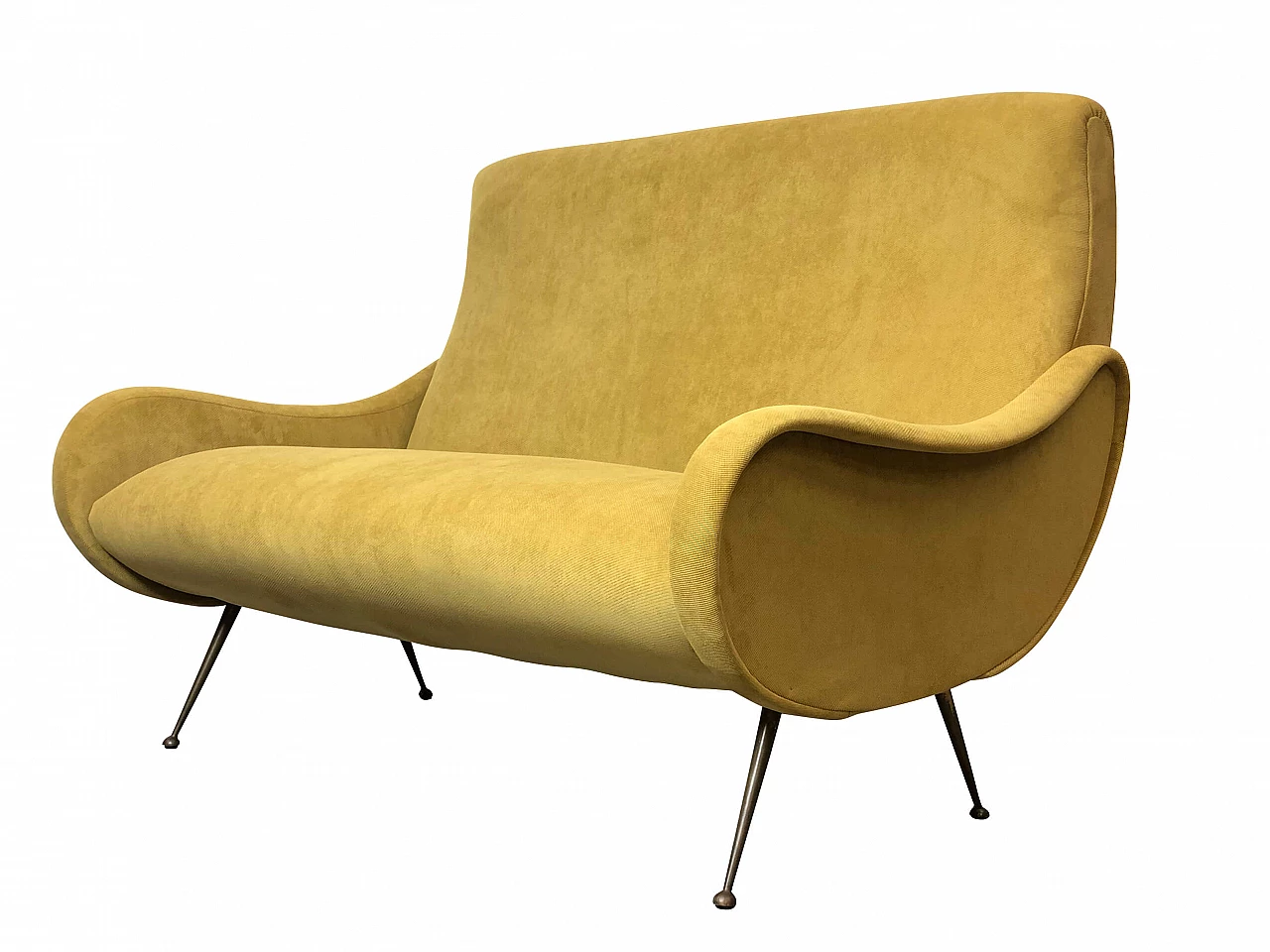 Lady style 2-seater sofa by Marco Zanuso, 50s 1263492