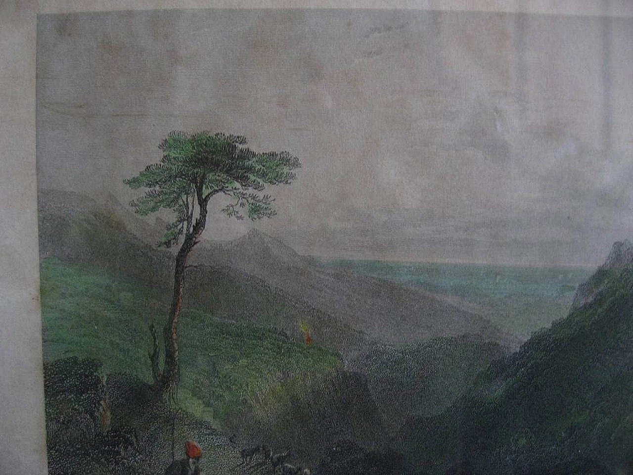 Village of Eden, coloured English print, 19th century 1263567