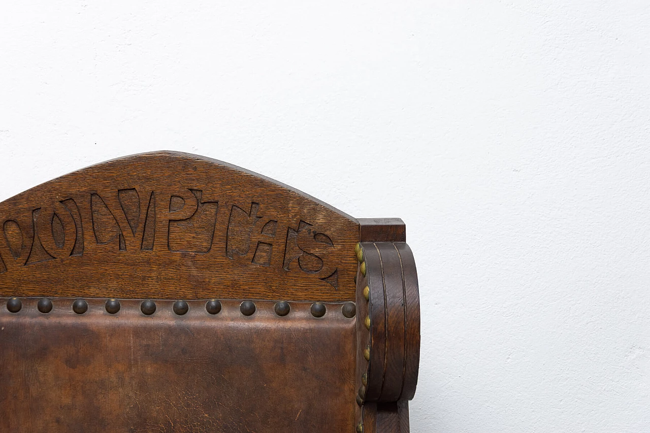 Throne chair on wheels in medieval revival style, late 19th century 1263771