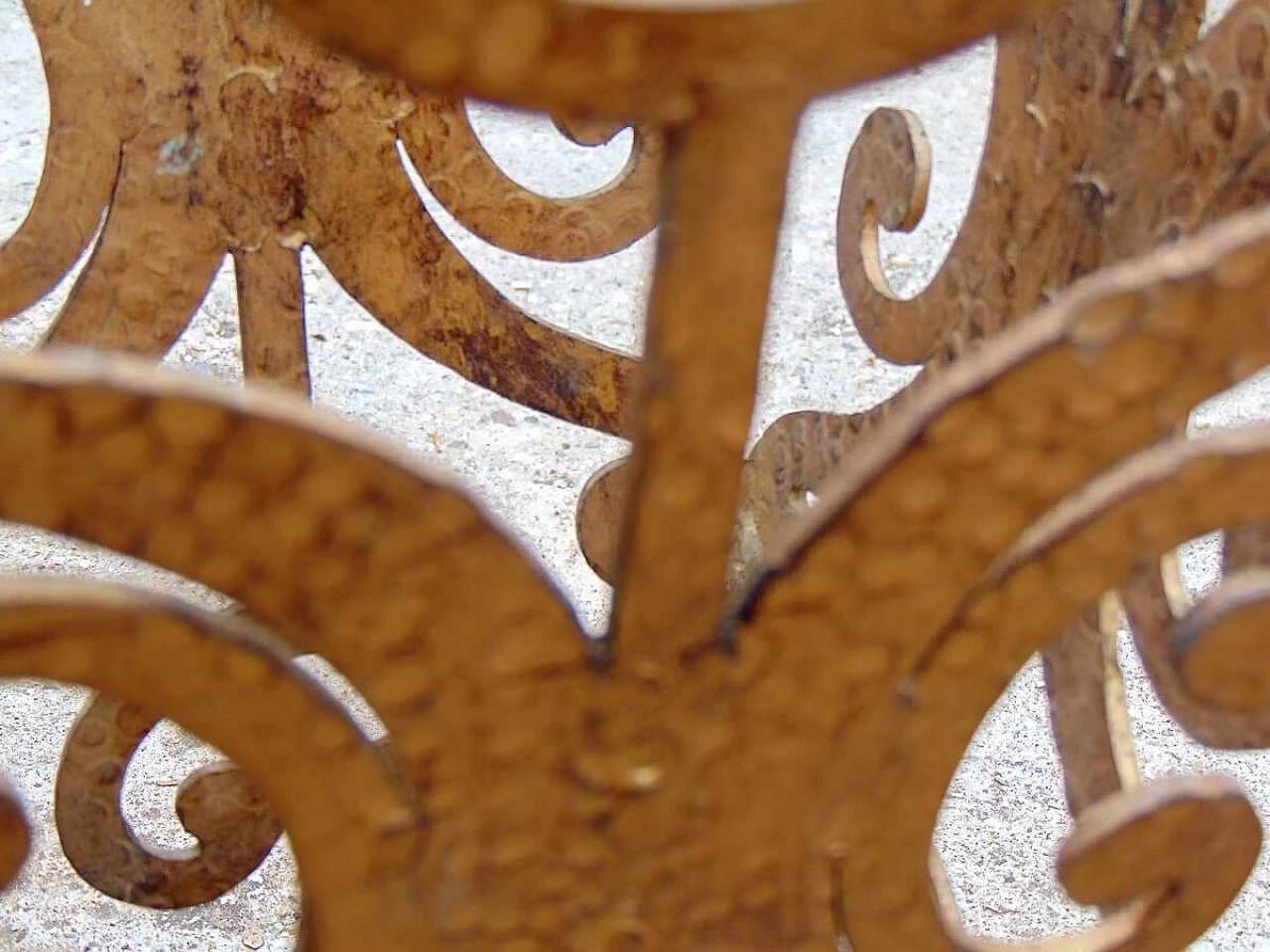 Wrought iron umbrella stand by Pier Luigi Colli, 50s 1263920