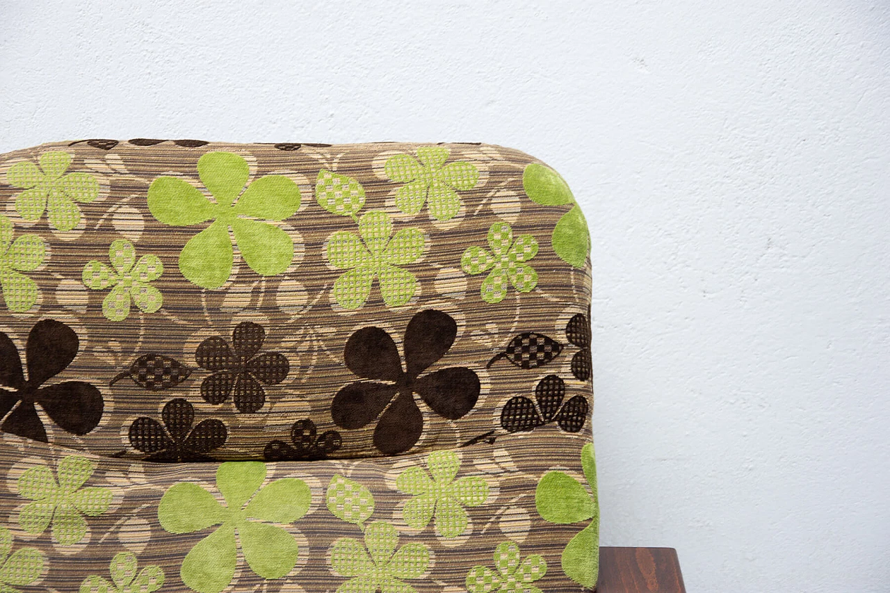 Divano a 2 posti e poltrona in stile scandinavo, anni '80 1264470