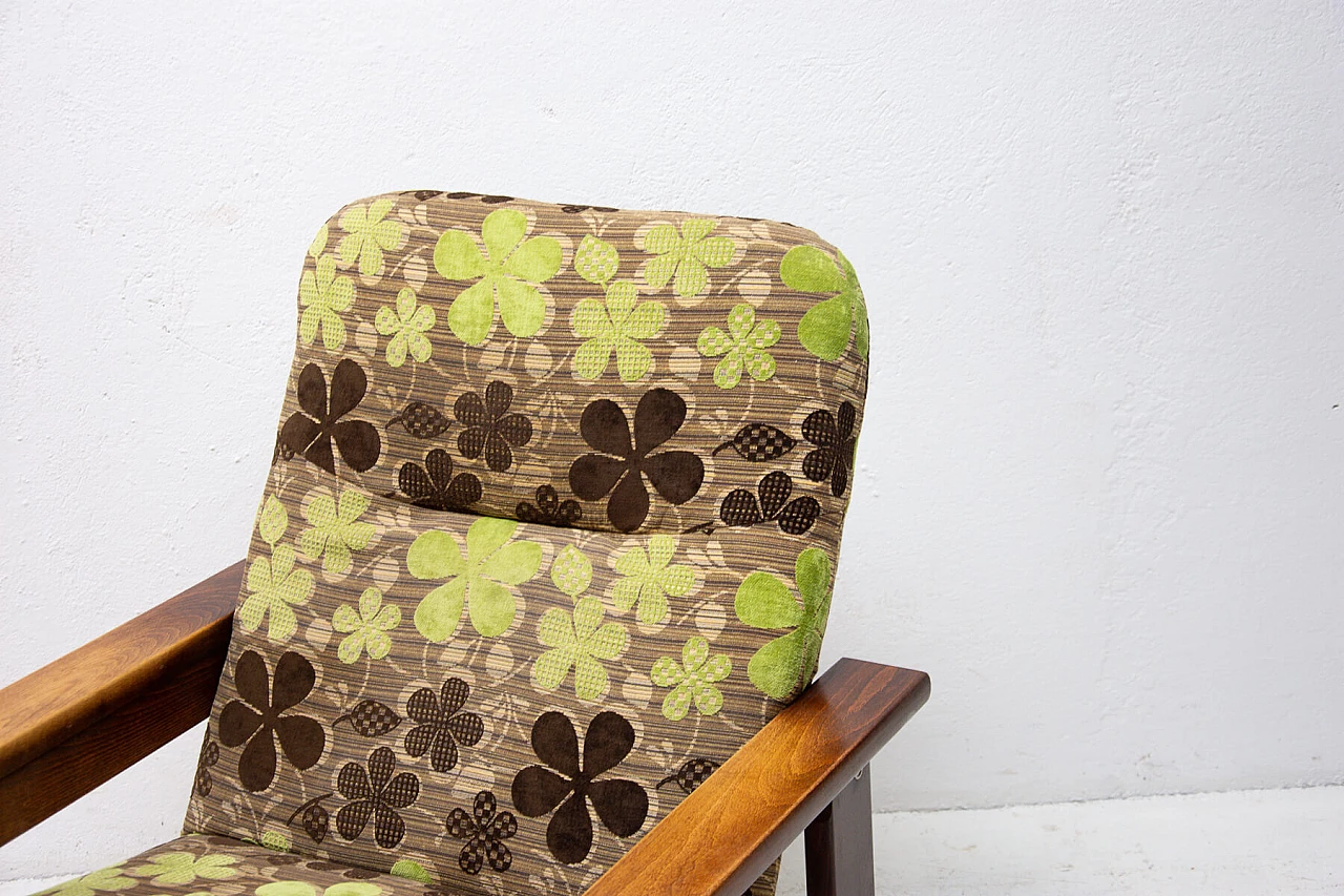 Divano a 2 posti e poltrona in stile scandinavo, anni '80 1264473