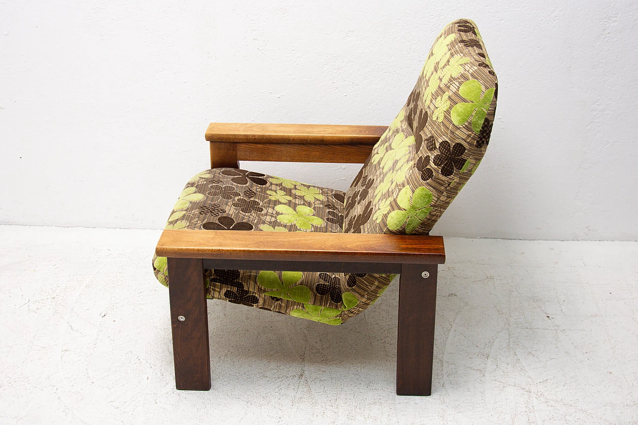 Divano a 2 posti e poltrona in stile scandinavo, anni '80 1264477