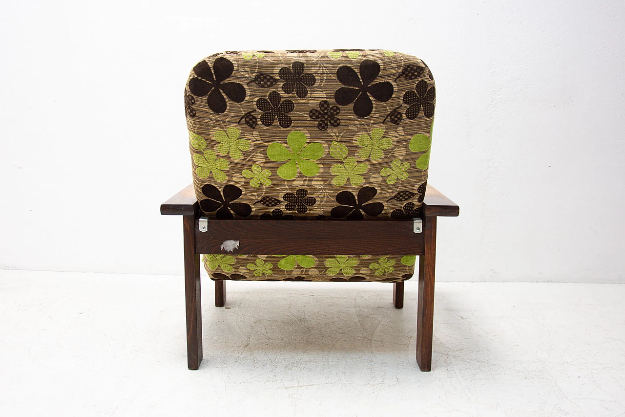 Divano a 2 posti e poltrona in stile scandinavo, anni '80 1264478