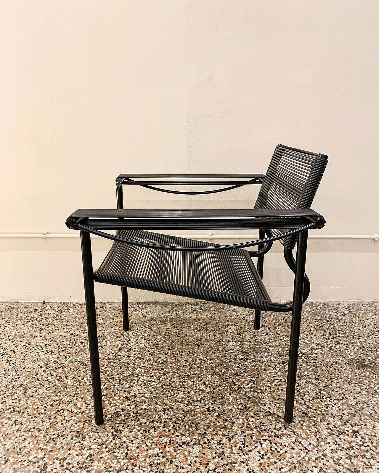 109 Armchair in painted steel and PVC rod by Giandomenico Belotti for Alias, 80s 1264812