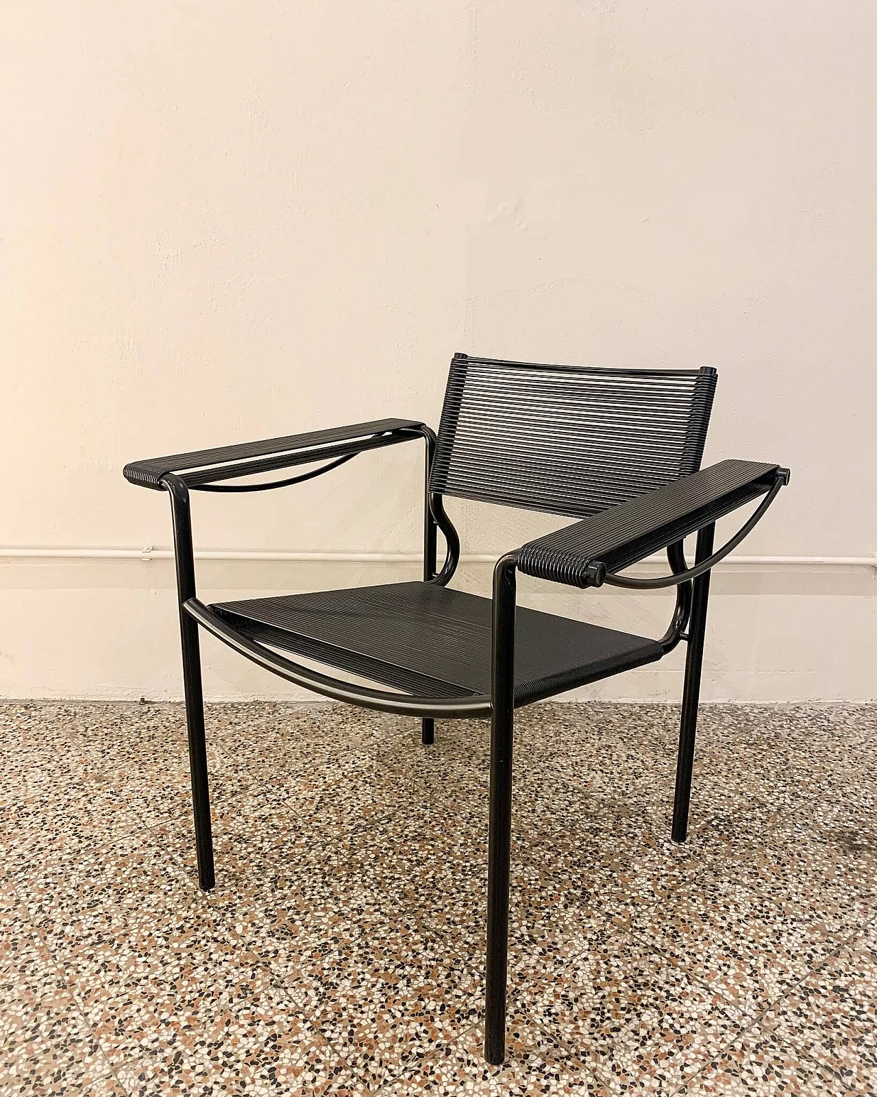 109 Armchair in painted steel and PVC rod by Giandomenico Belotti for Alias, 80s 1264816