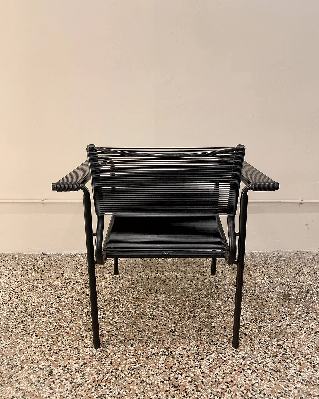 109 Armchair in painted steel and PVC rod by Giandomenico Belotti for Alias, 80s 1264818