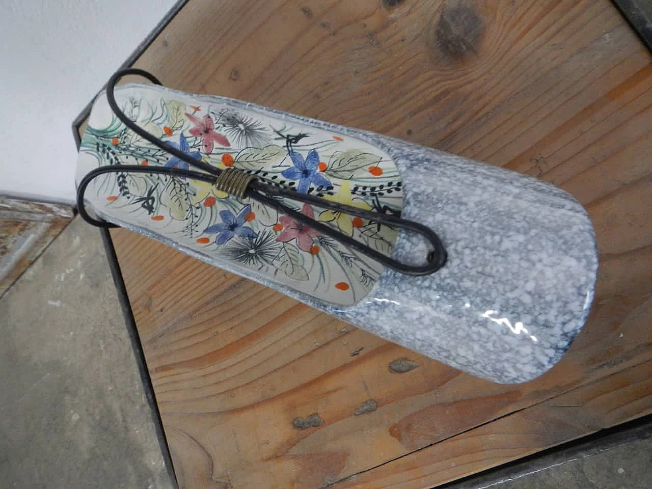 Porta grissini in ceramica di Bonetti, Parma, anni '50 1264922