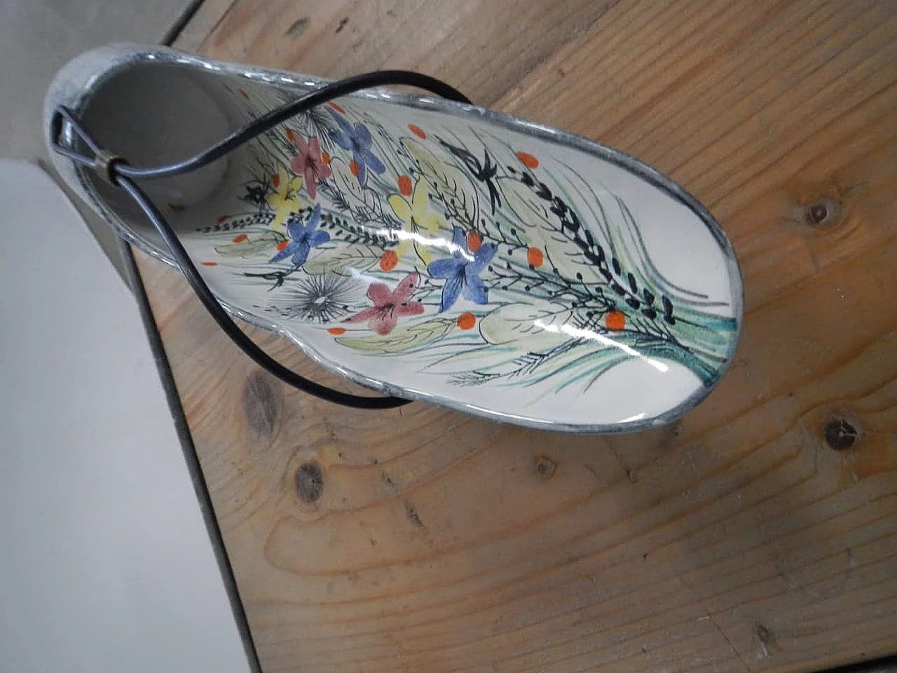 Porta grissini in ceramica di Bonetti, Parma, anni '50 1264923