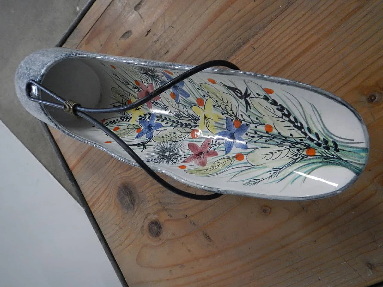 Porta grissini in ceramica di Bonetti, Parma, anni '50 1264924