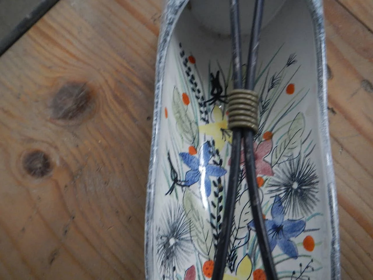 Porta grissini in ceramica di Bonetti, Parma, anni '50 1264925