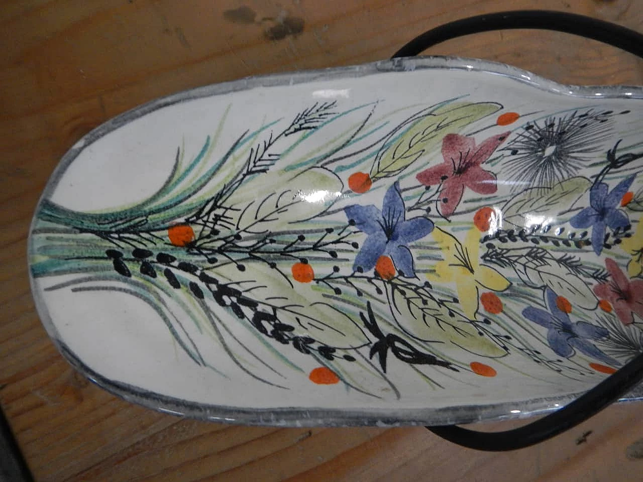 Porta grissini in ceramica di Bonetti, Parma, anni '50 1264927