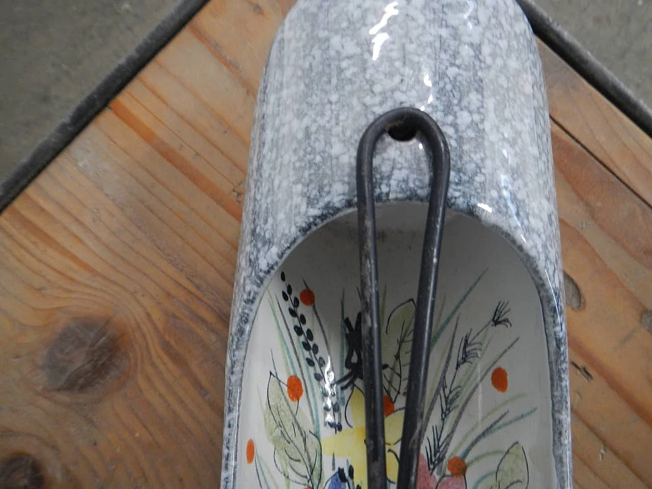 Porta grissini in ceramica di Bonetti, Parma, anni '50 1264929