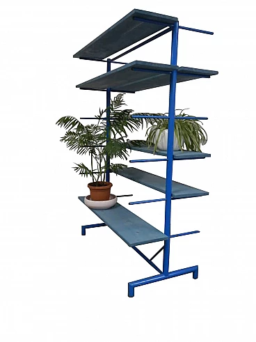 Trolley with adjustable fir boards, 70s