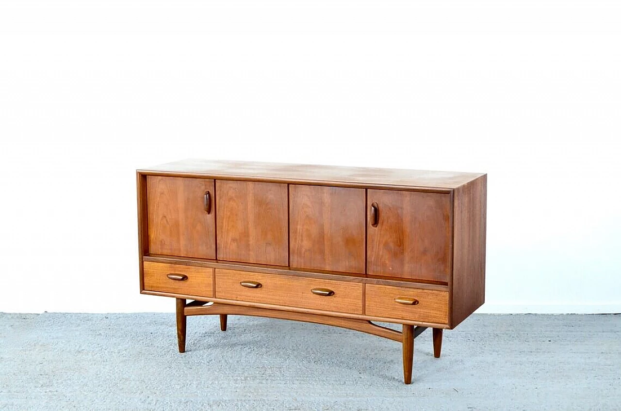Sideboard in afrormosia and teak by G Plan, 60s 1265797