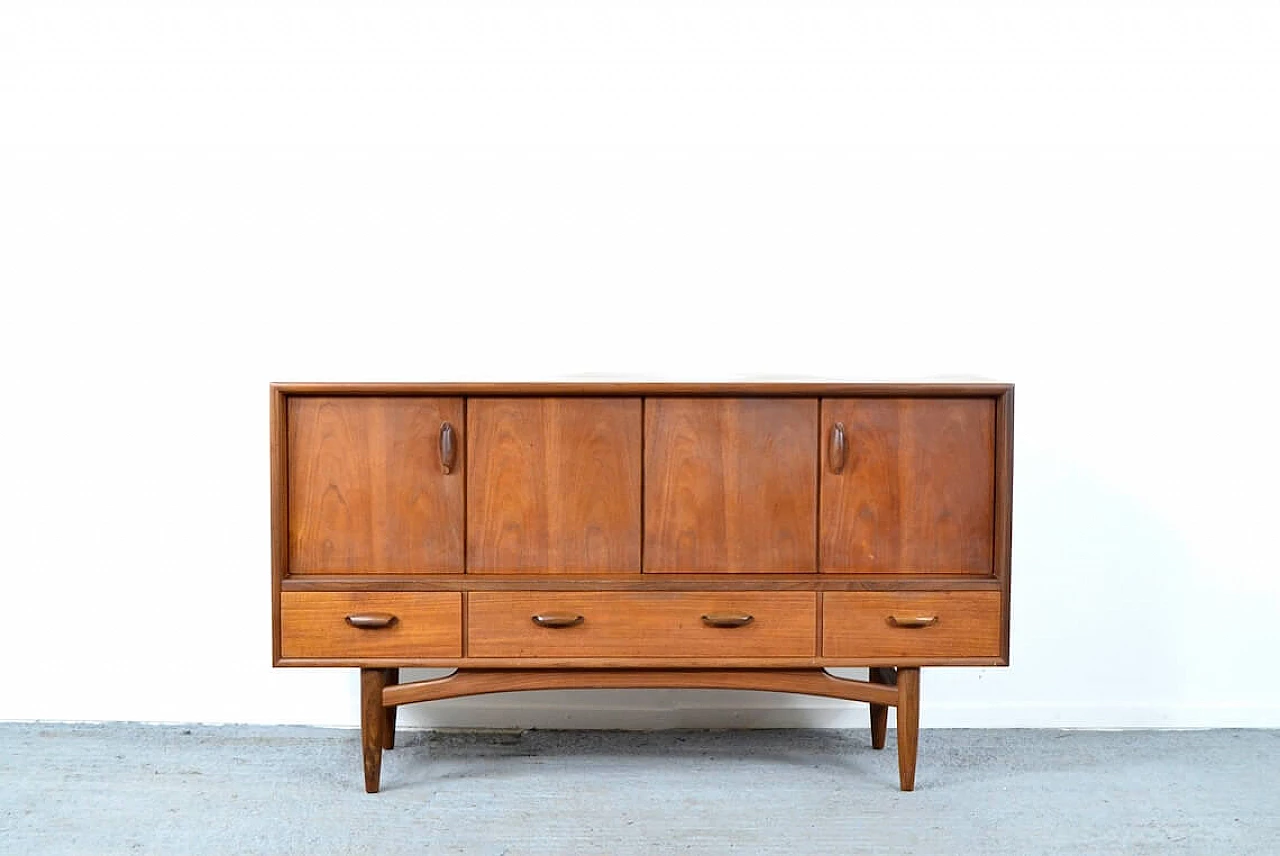 Sideboard in afrormosia and teak by G Plan, 60s 1265798
