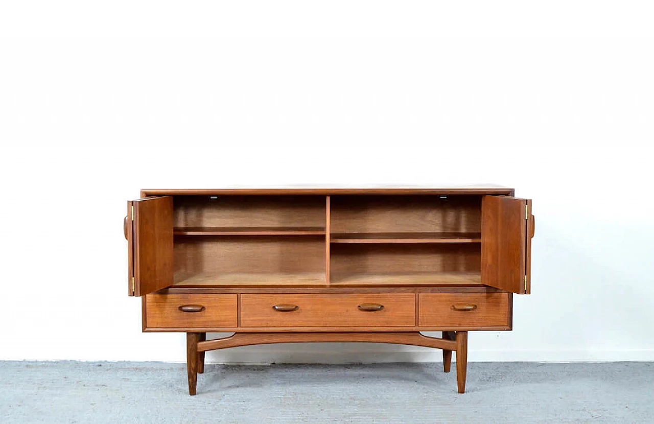 Sideboard in afrormosia and teak by G Plan, 60s 1265799