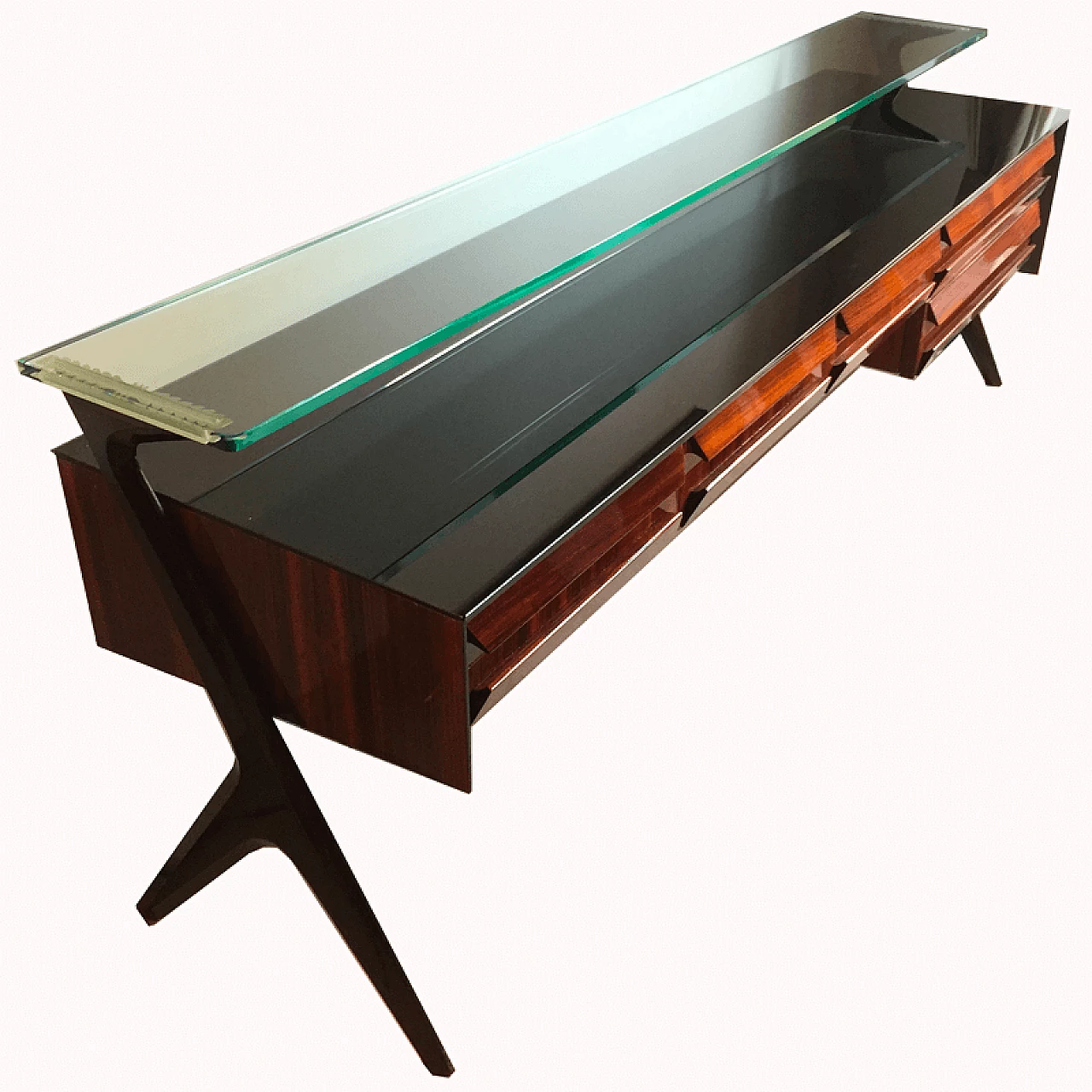 Credenza in legno di rosa di Vittorio e Plinio Dassi, anni '50 1265902