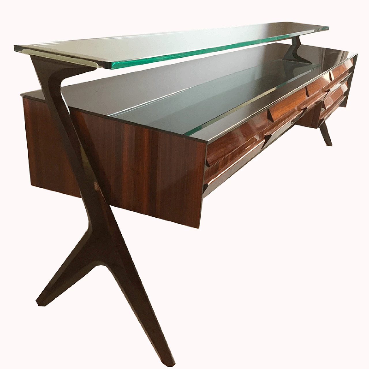 Credenza in legno di rosa di Vittorio e Plinio Dassi, anni '50 1265903