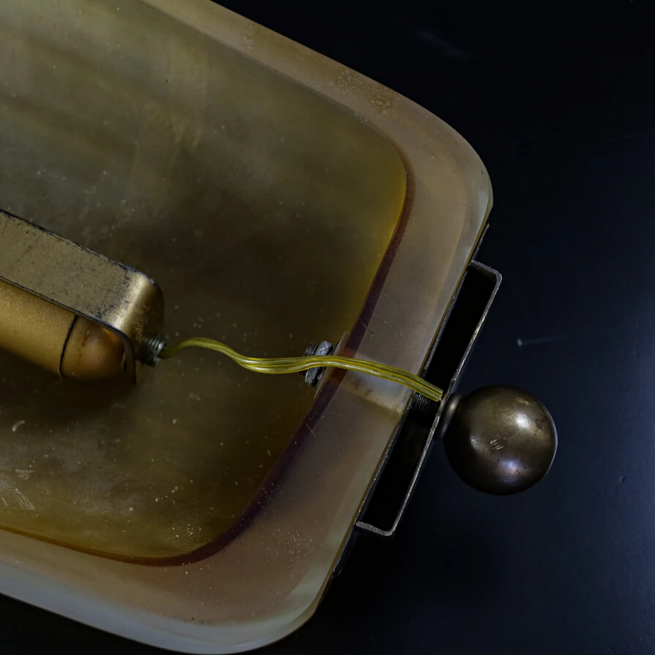 Murano glass wall lamp, 40s 1266325