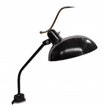 Desk lamp with clamp, 40s