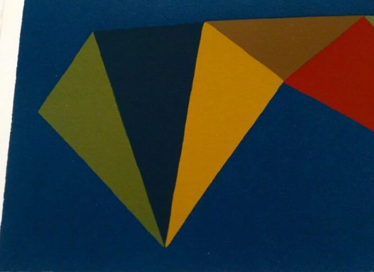 28-colour silkscreen Counterpoint by Sol Lewitt, 1986 1267853