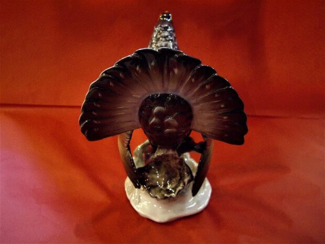 Sculpture of a grouse in porcelain by F. Heidenreich for Rosenthal, 60s 1268347