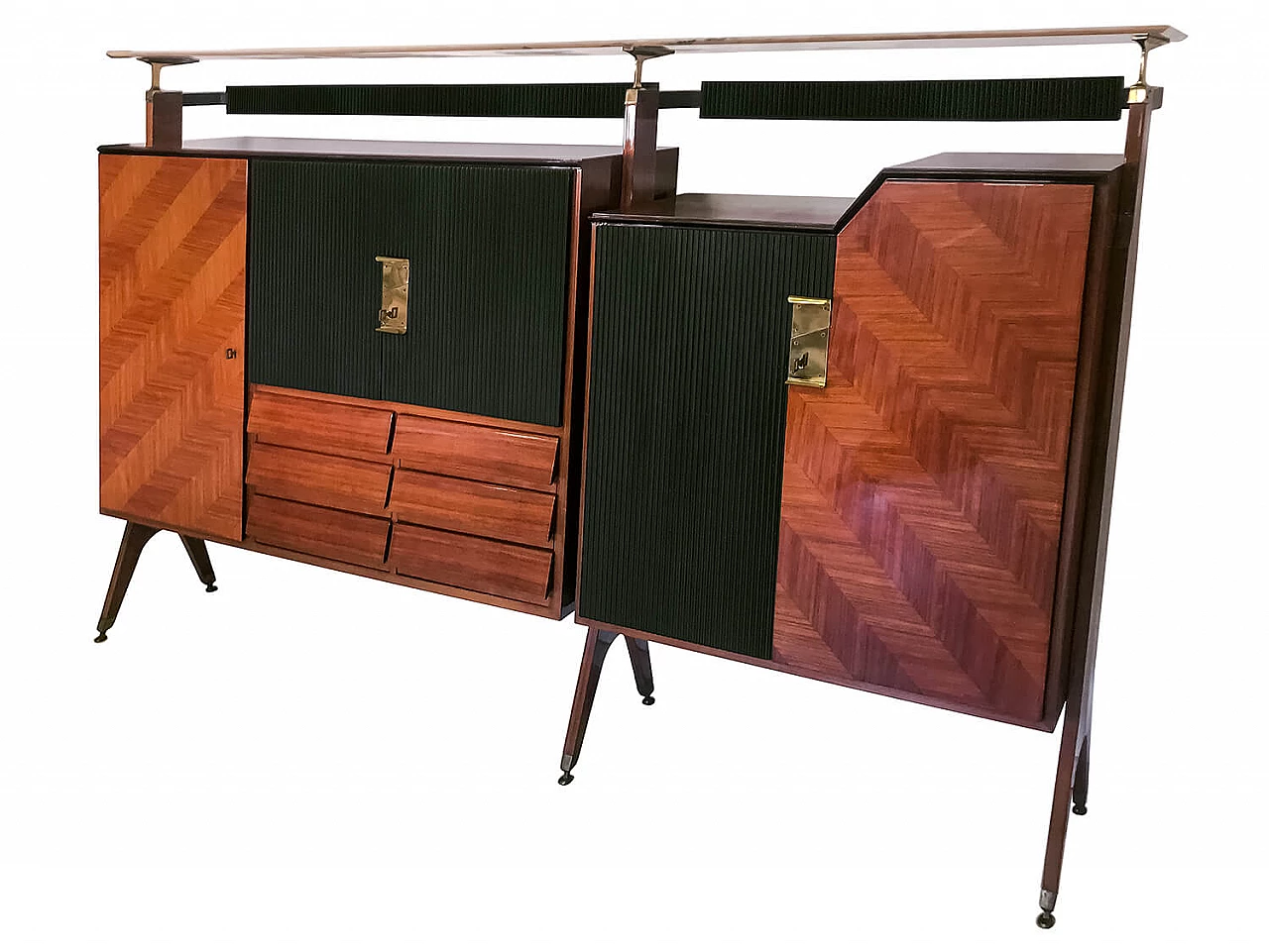 Sideboard with bar cabinet attributed to La Permanente Mobili Cantù, 1950s 1268675