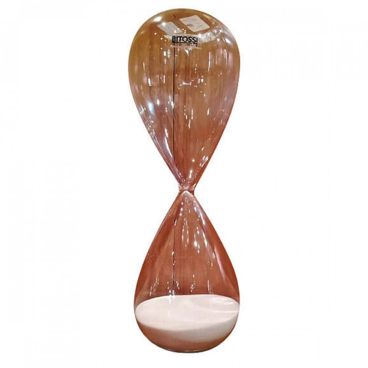 Clessidra da 60min in vetro con sabbia rosa di Bitossi 1268841