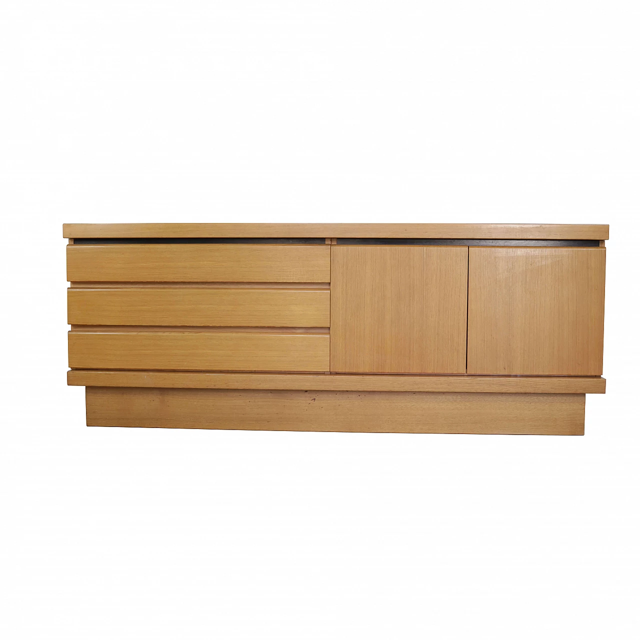 Sideboard in oak wood, 70s 1269001