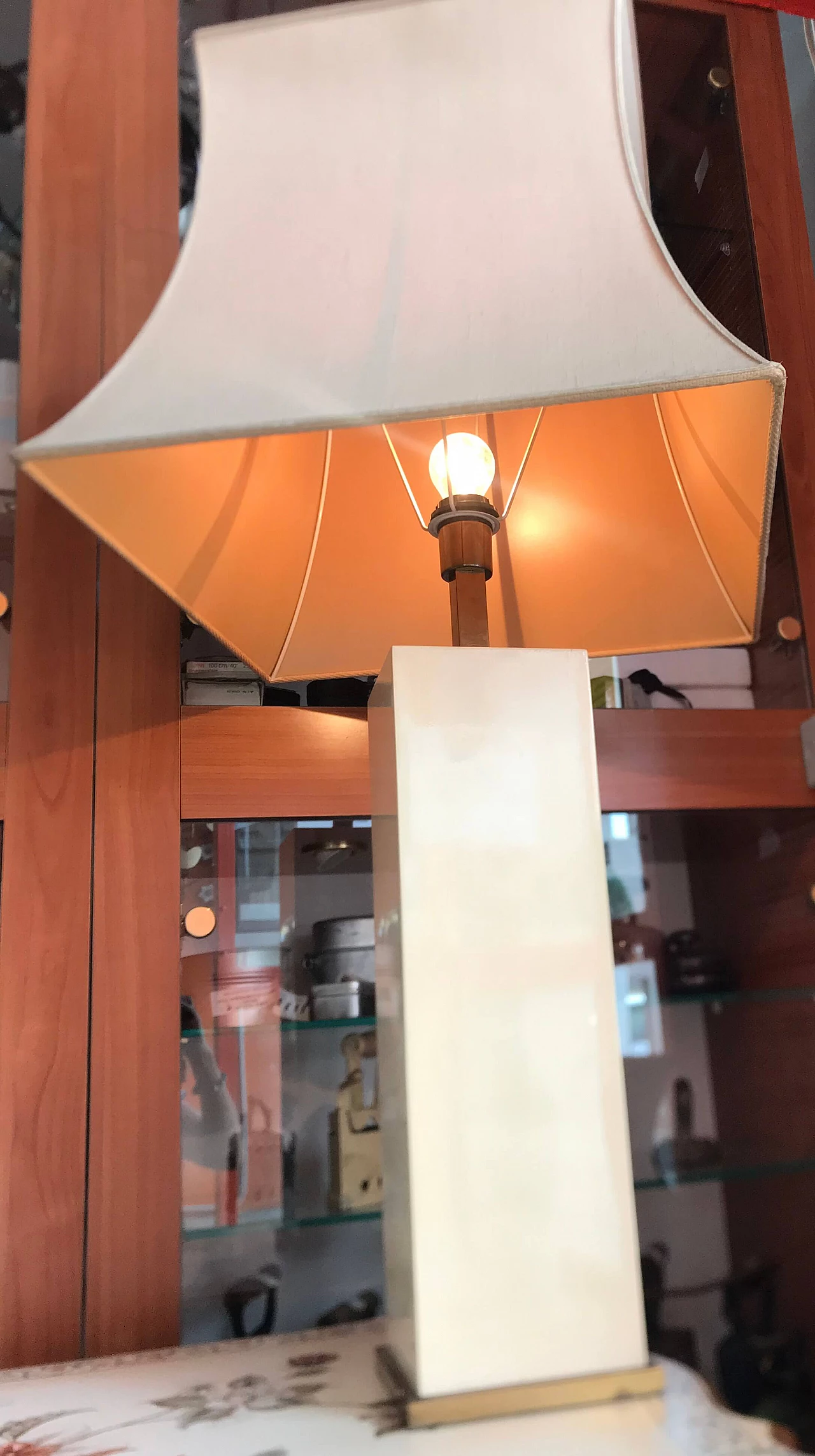 Table lamp by Jean Claude Mahey, 70s 1269304