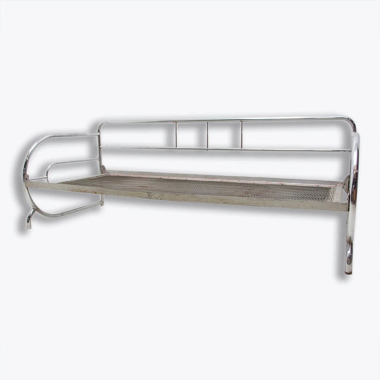 Chromed Bauhaus sofa by Slezák Company, 1930s 1269324