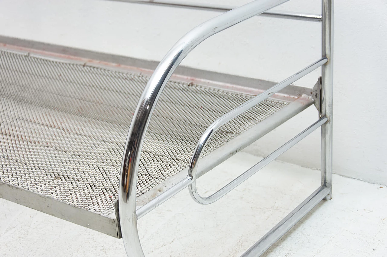 Chromed Bauhaus sofa by Slezák Company, 1930s 1269328