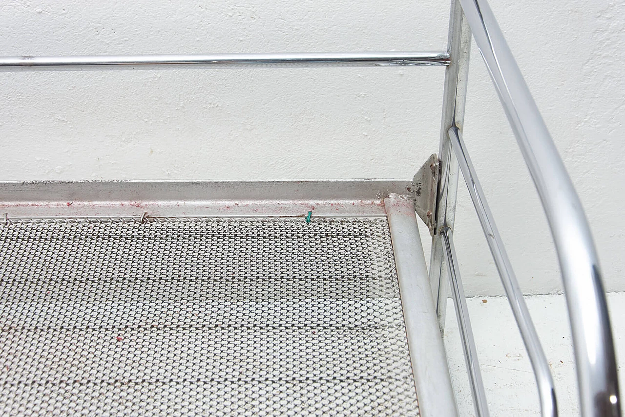 Chromed Bauhaus sofa by Slezák Company, 1930s 1269331